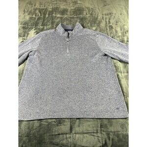 Rhone Commuter Sweater Mens M Gray 1/4 Zip Activewear Stretch Golf‎ Performance